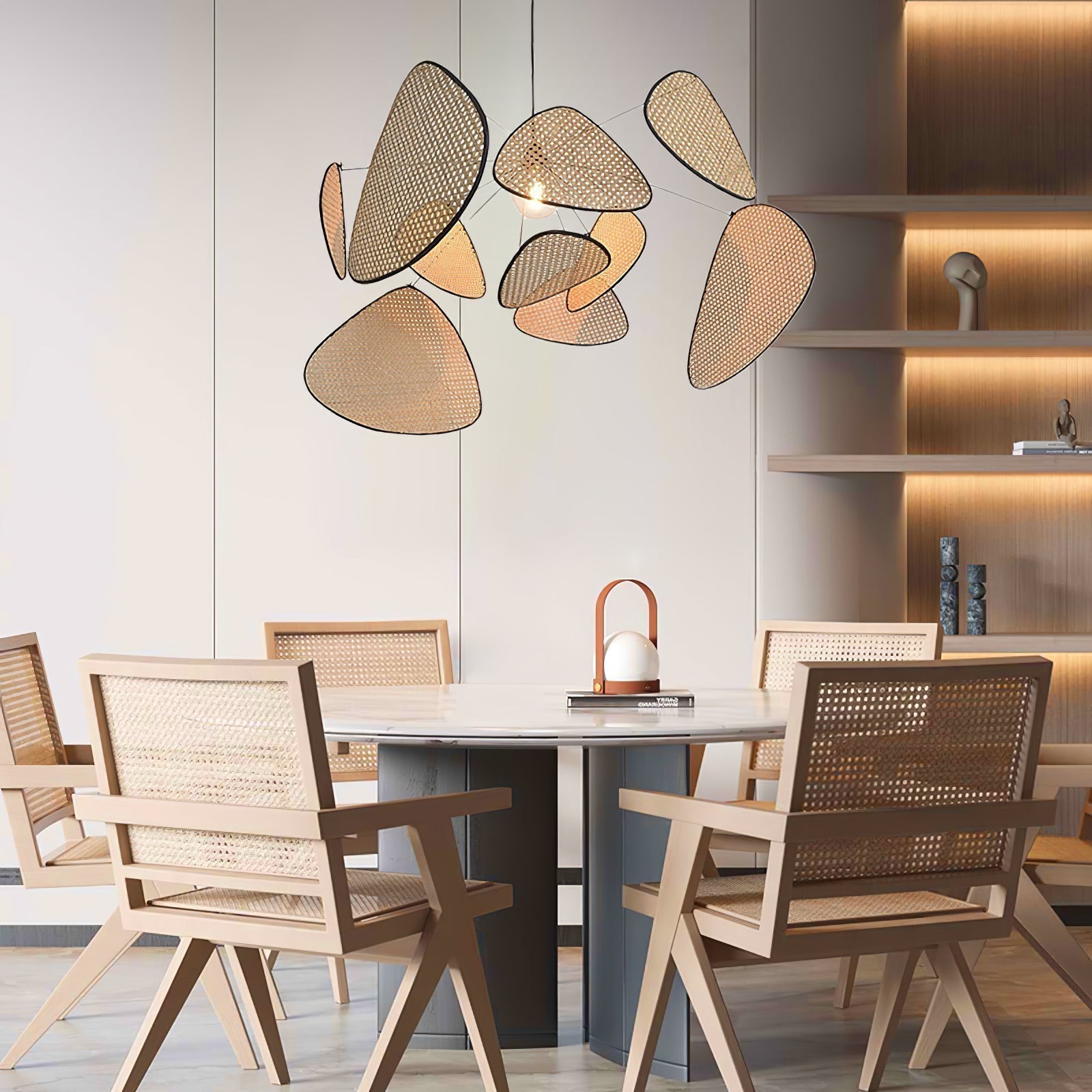 Screen Cannage Suspension - Lamp Outdoor