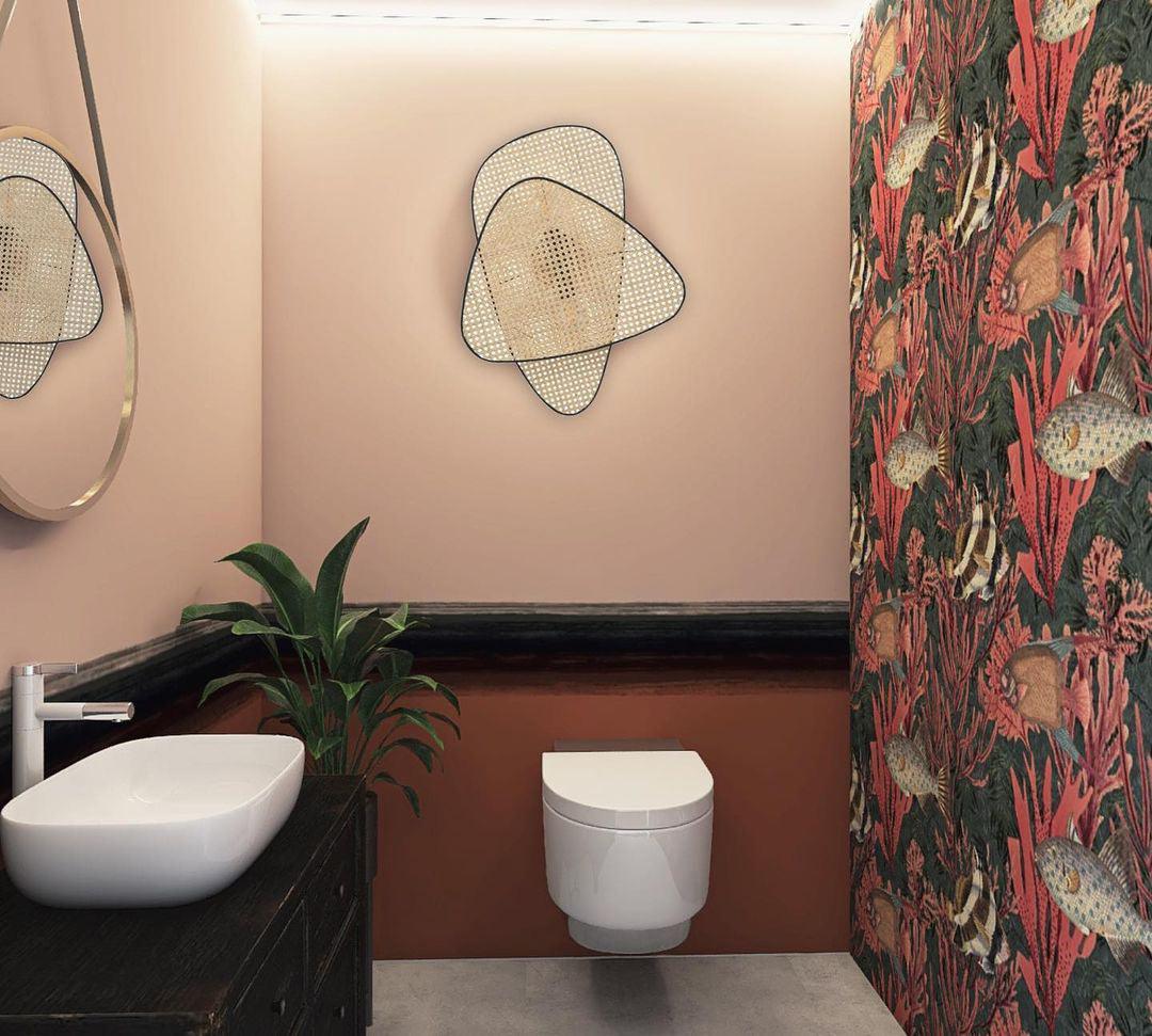 Screen Cannage Sconce - Lamp Outdoor