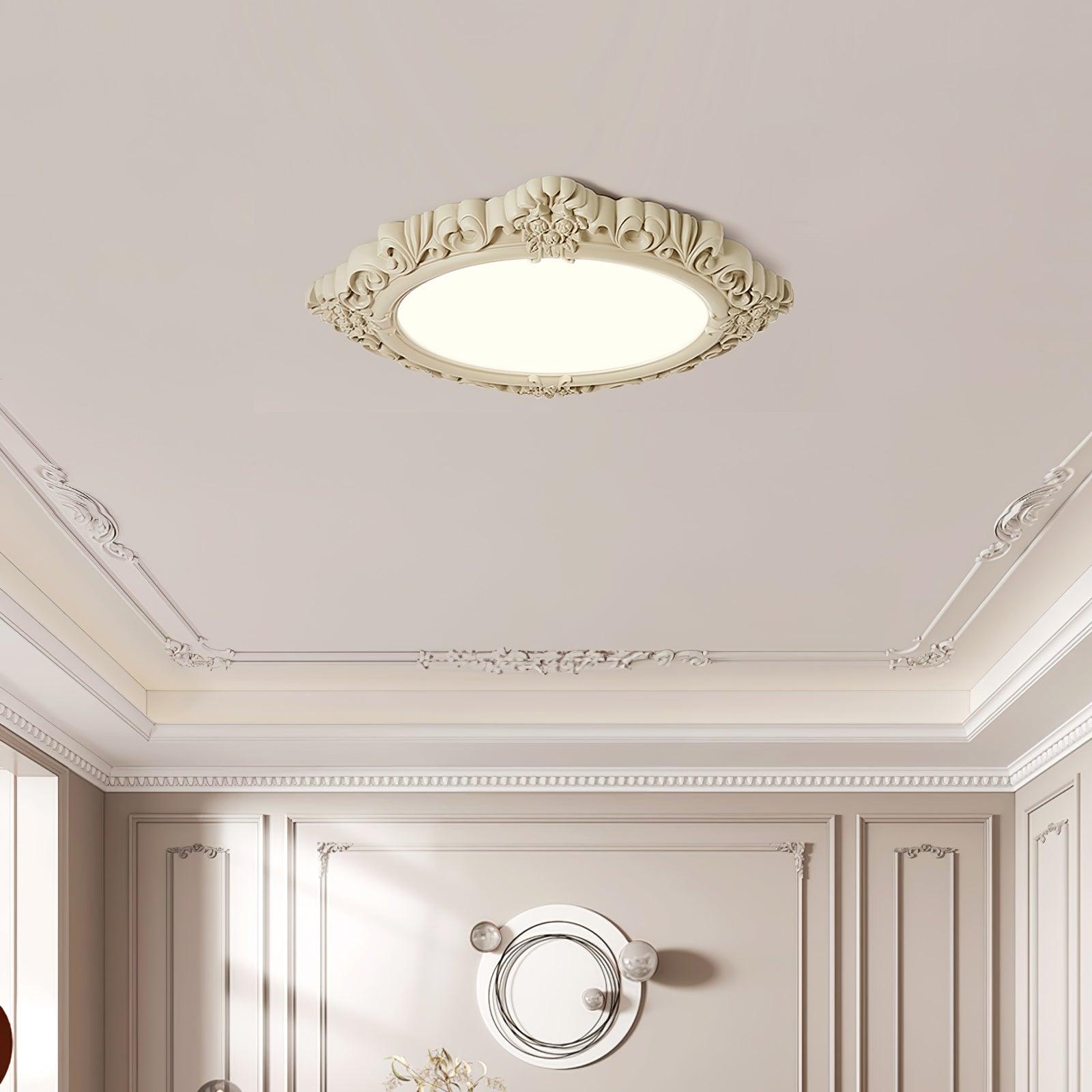 Sculpted Resin Ceiling Lamp - Lamp Outdoor