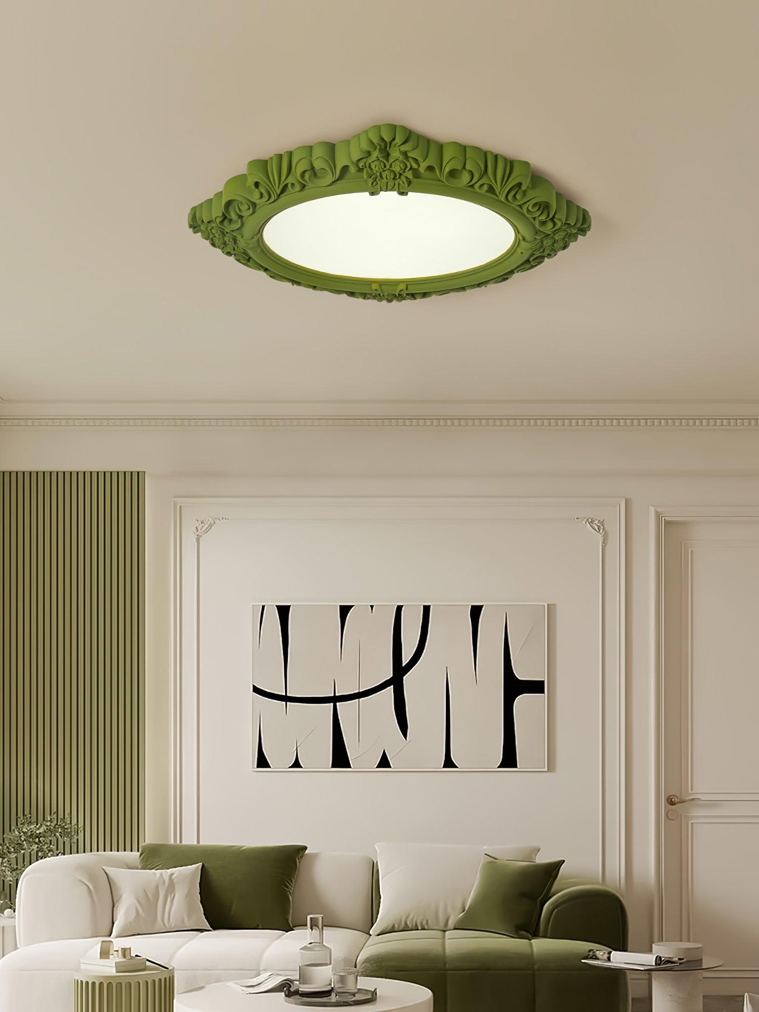 Sculpted Resin Ceiling Lamp - Lamp Outdoor