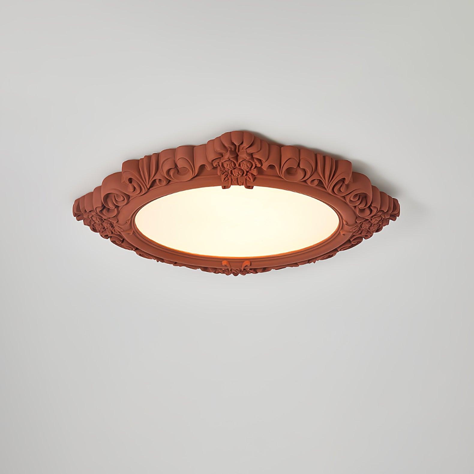 Sculpted Resin Ceiling Lamp - Lamp Outdoor