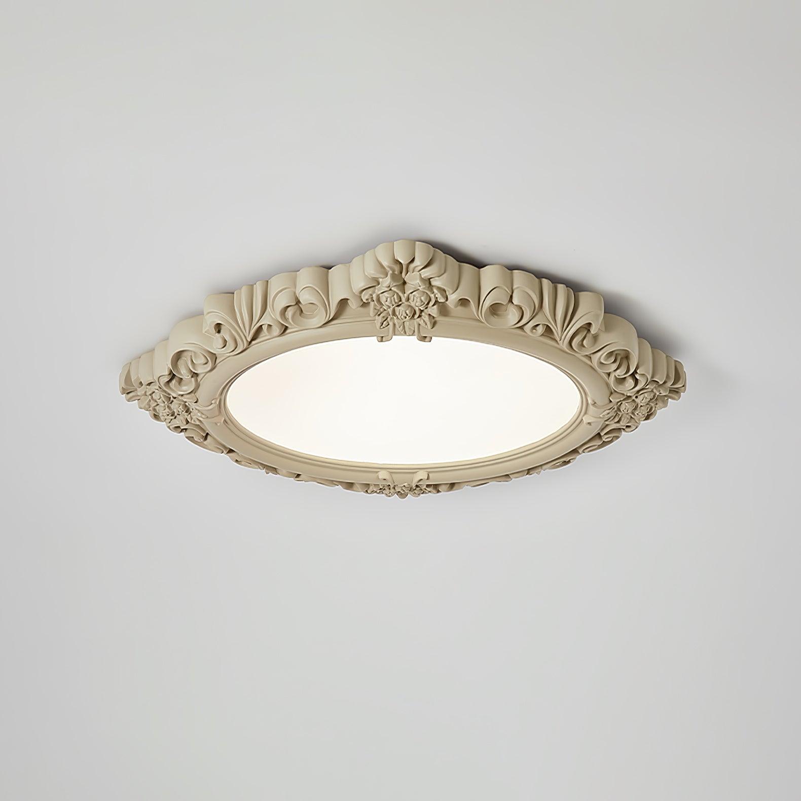 Sculpted Resin Ceiling Lamp - Lamp Outdoor
