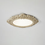 Sculpted Resin Ceiling Lamp - Lamp Outdoor