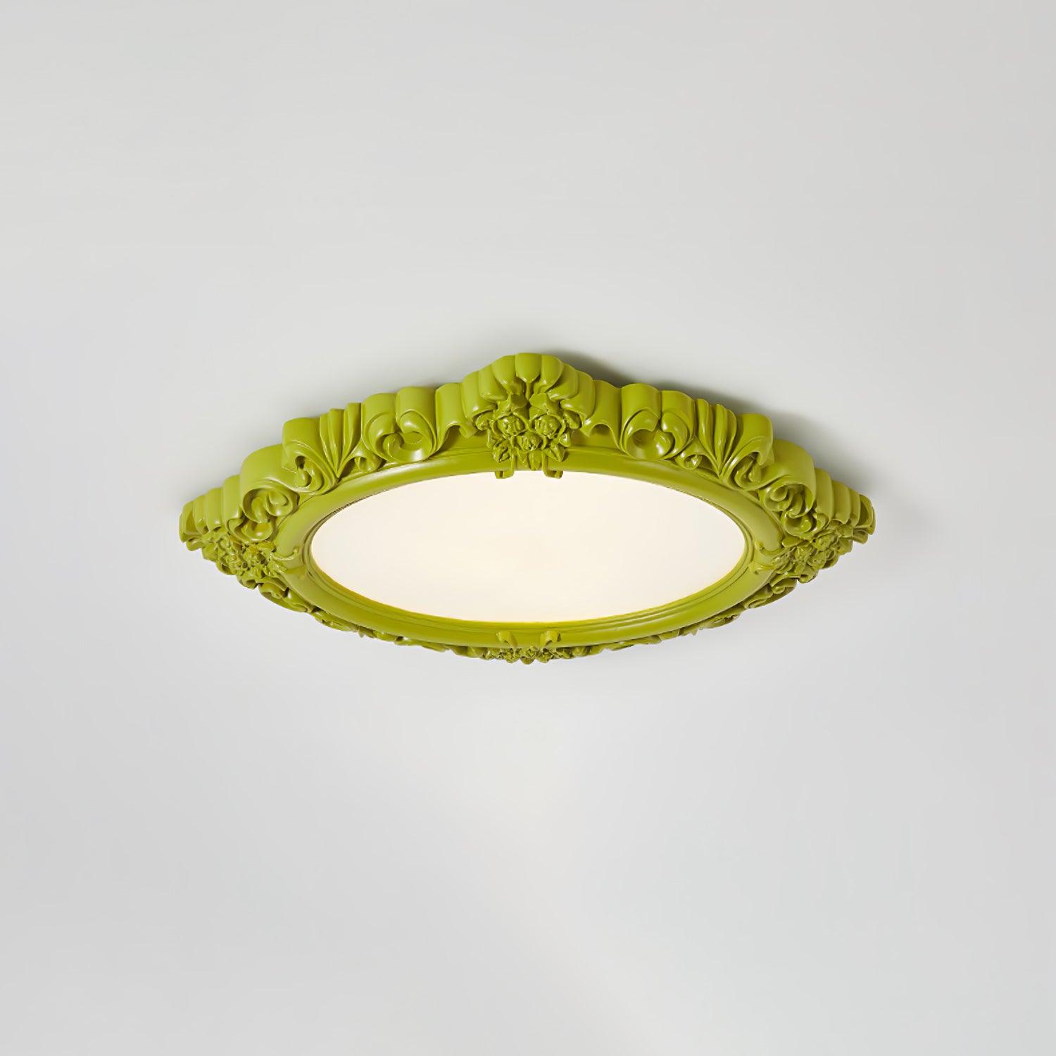 Sculpted Resin Ceiling Lamp - Lamp Outdoor