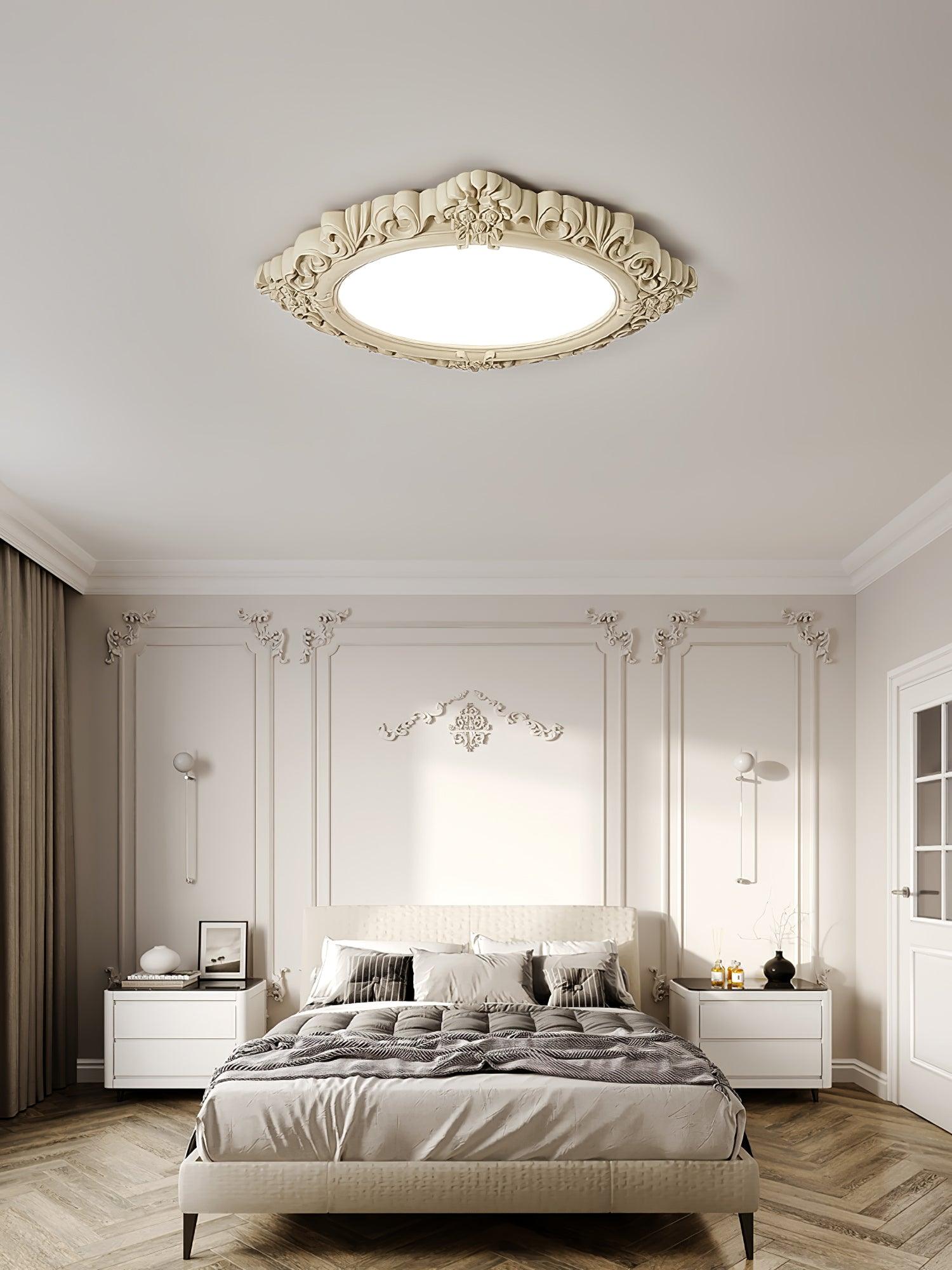 Sculpted Resin Ceiling Lamp - Lamp Outdoor