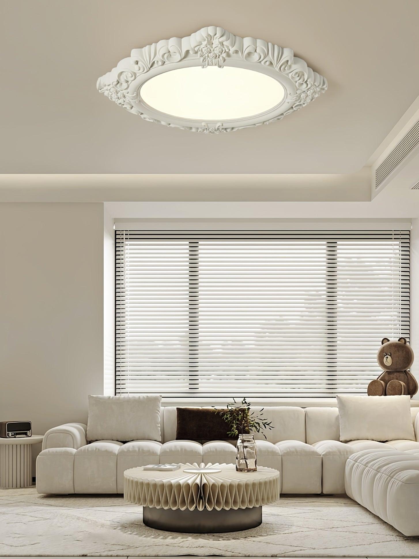 Sculpted Resin Ceiling Lamp - Lamp Outdoor