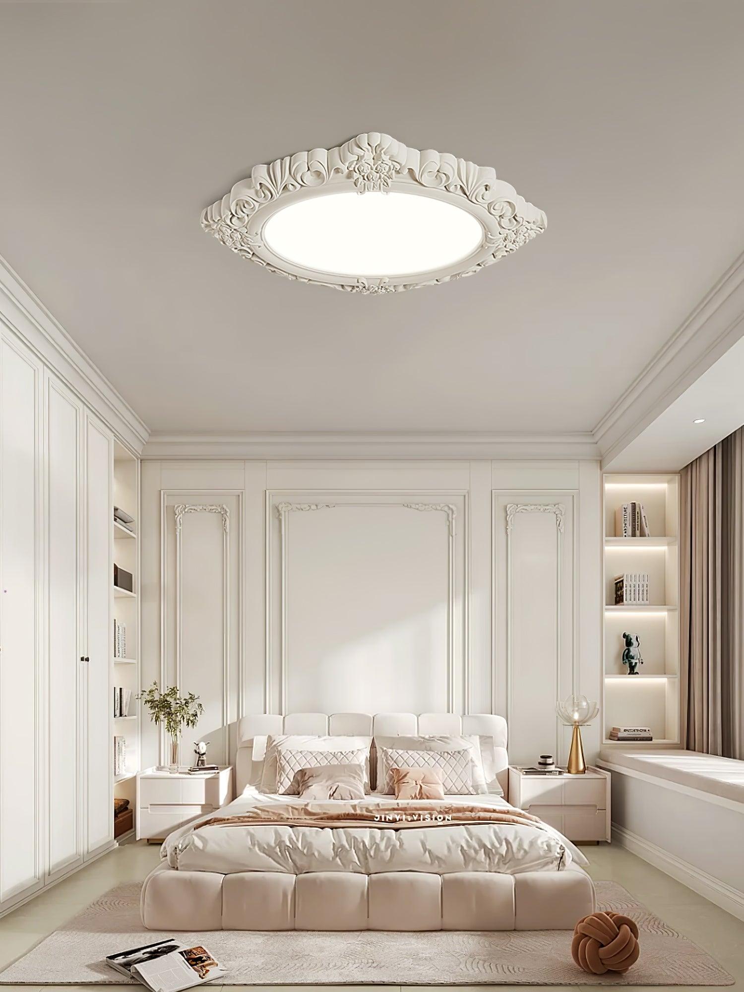 Sculpted Resin Ceiling Lamp - Lamp Outdoor