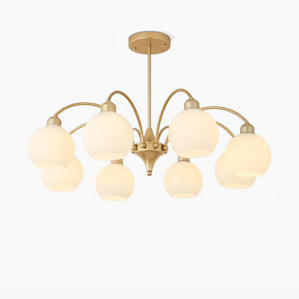 Sculptural Glass Chandelier - Lamp Outdoor