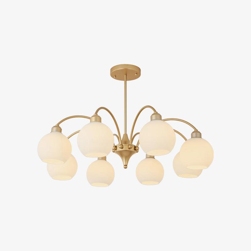Sculptural Glass Chandelier - Lamp Outdoor
