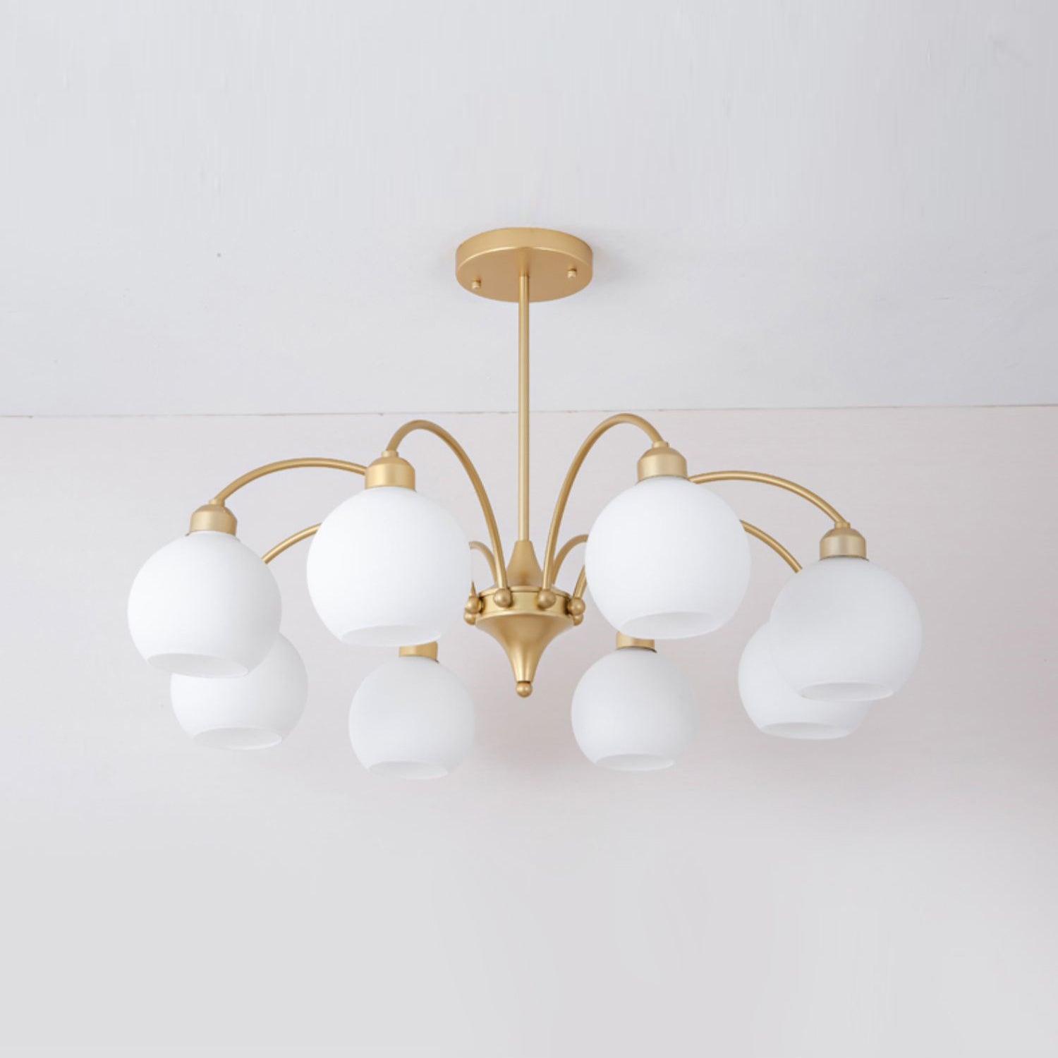 Sculptural Glass Chandelier - Lamp Outdoor