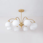 Sculptural Glass Chandelier - Lamp Outdoor