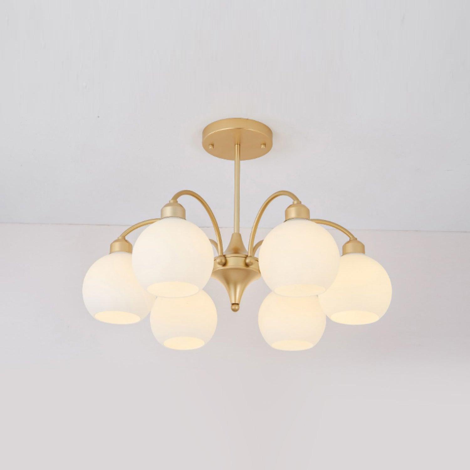 Sculptural Glass Chandelier - Lamp Outdoor