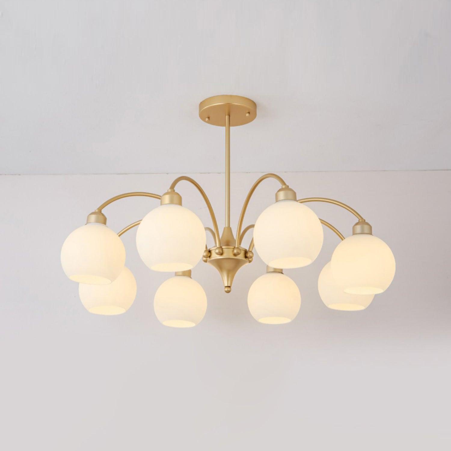 Sculptural Glass Chandelier - Lamp Outdoor