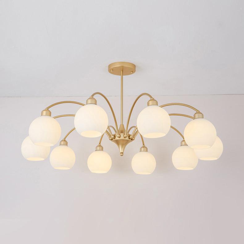 Sculptural Glass Chandelier - Lamp Outdoor