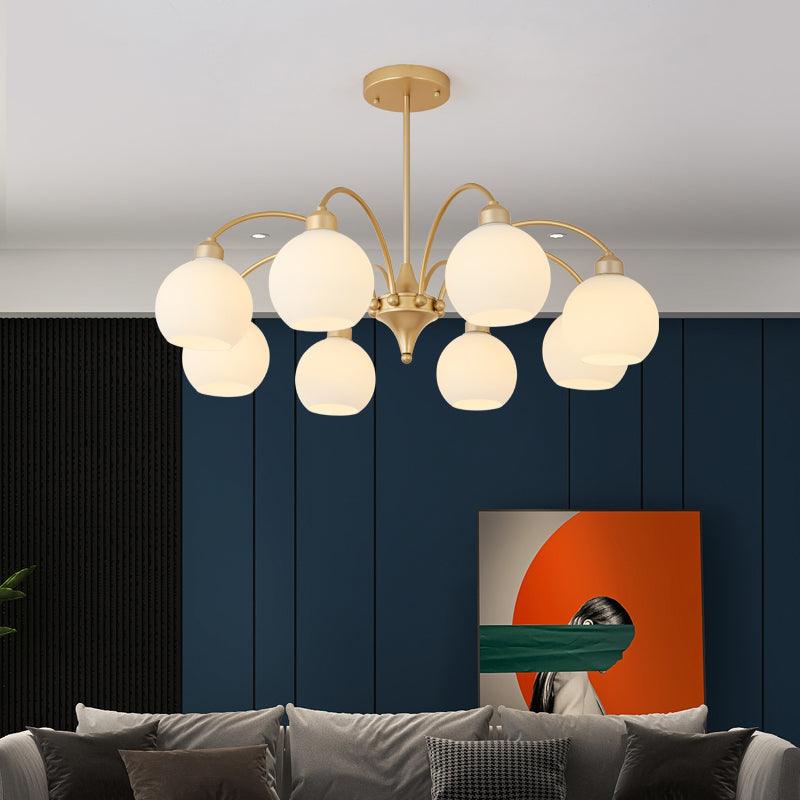 Sculptural Glass Chandelier - Lamp Outdoor
