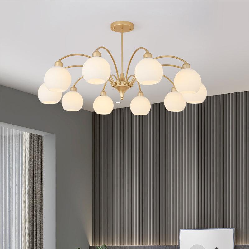 Sculptural Glass Chandelier - Lamp Outdoor
