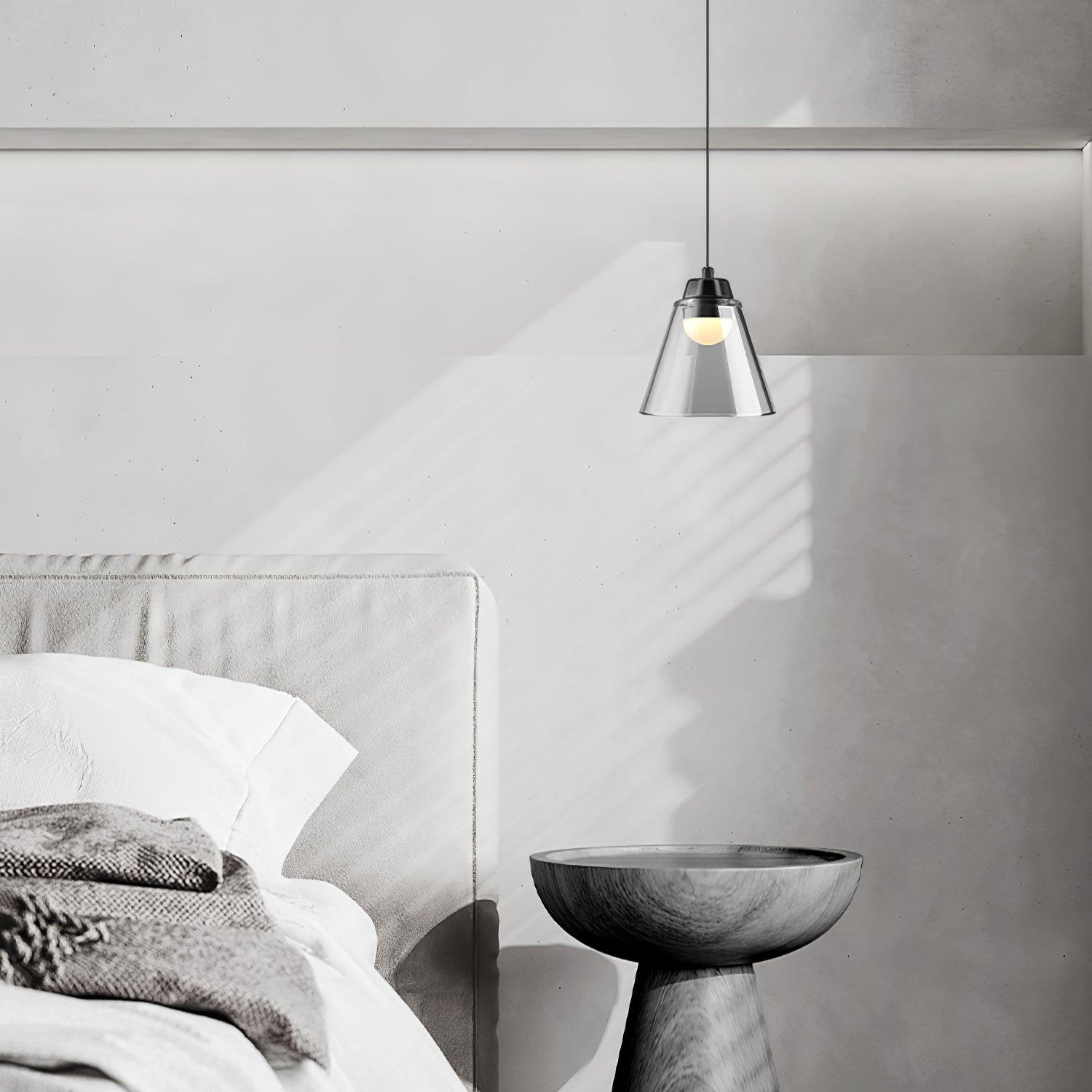 Sculptural Glass Pendant Lamp - Lamp Outdoor