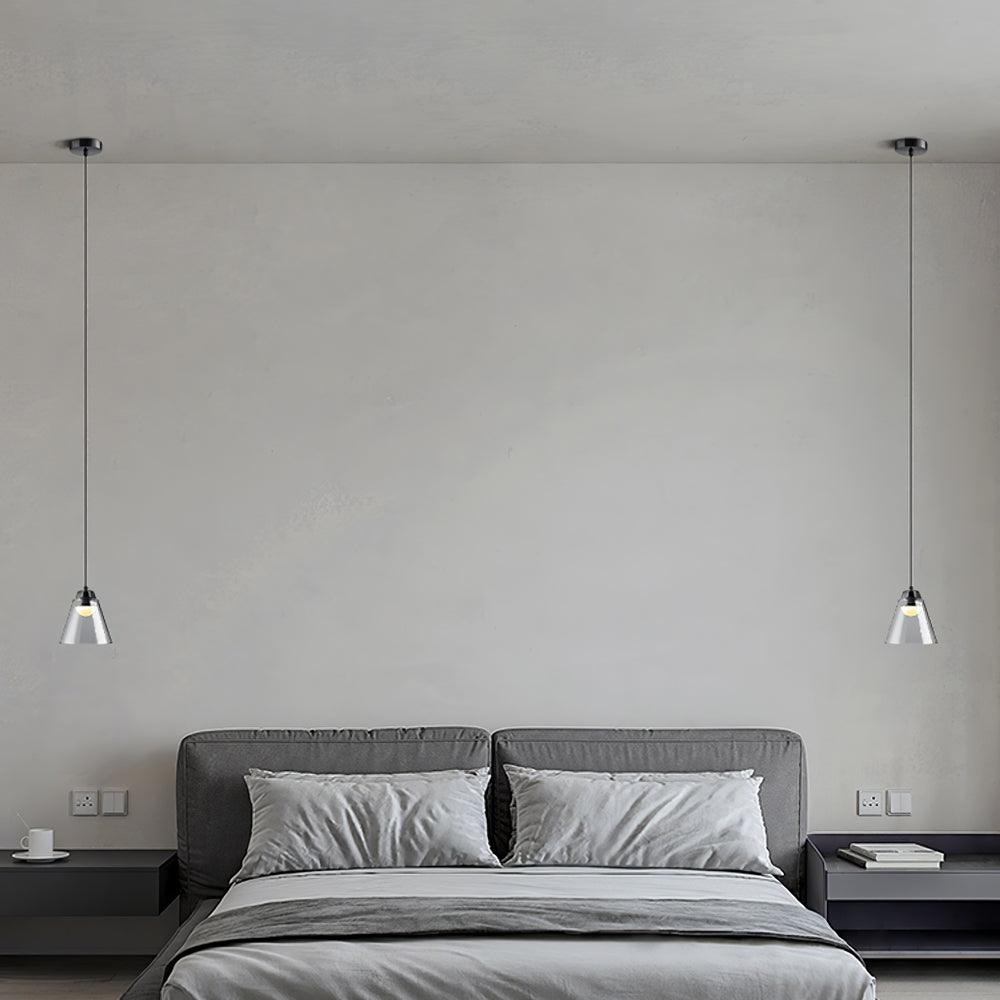 Sculptural Glass Pendant Lamp - Lamp Outdoor
