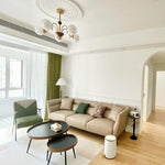 Sculptural Glass Ribbed Chandelier - Lamp Outdoor
