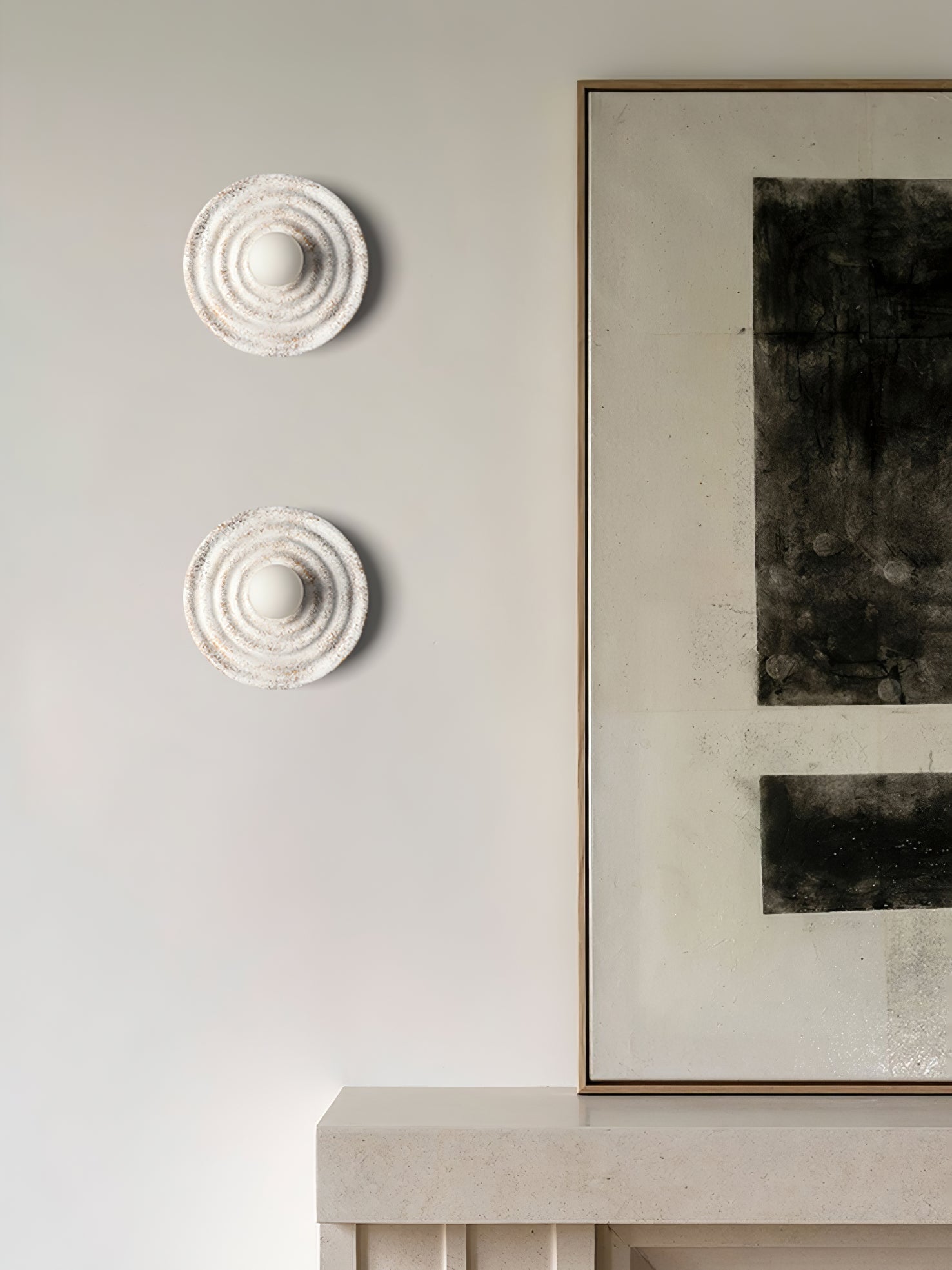 Seashell Resin Wall Lamp - Lamp Outdoor