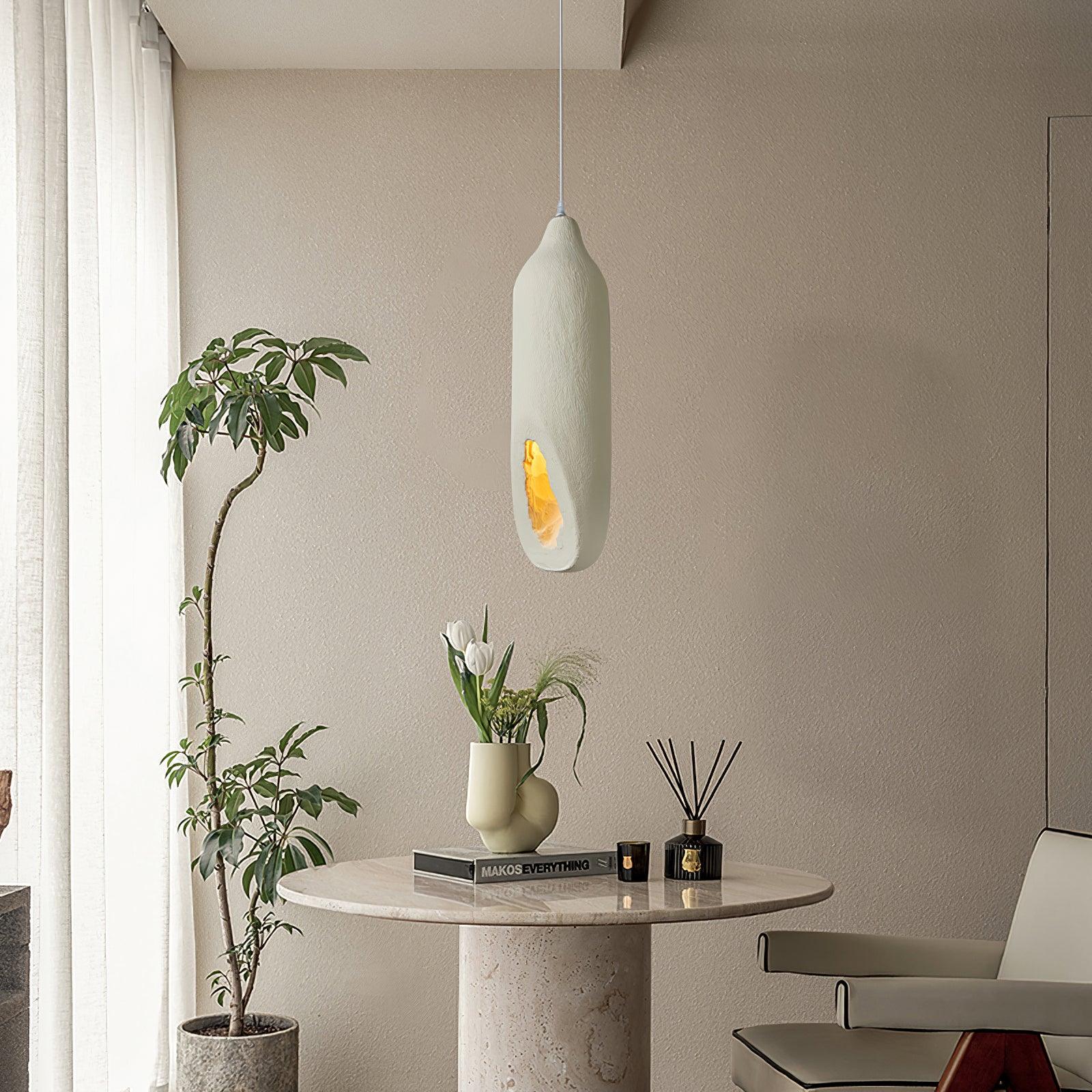 Anorion Modern Minimalist Nordic Plastic Pendant Light - Lamp Outdoor