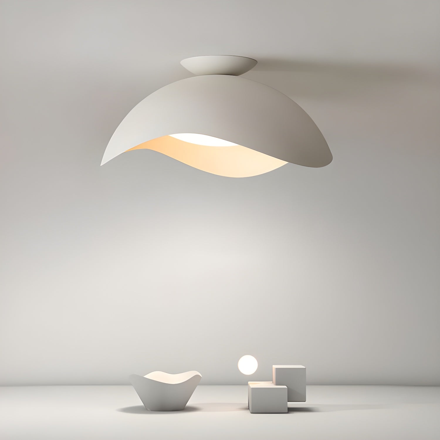 Serene Wave Ceiling Light - Lamp Outdoor