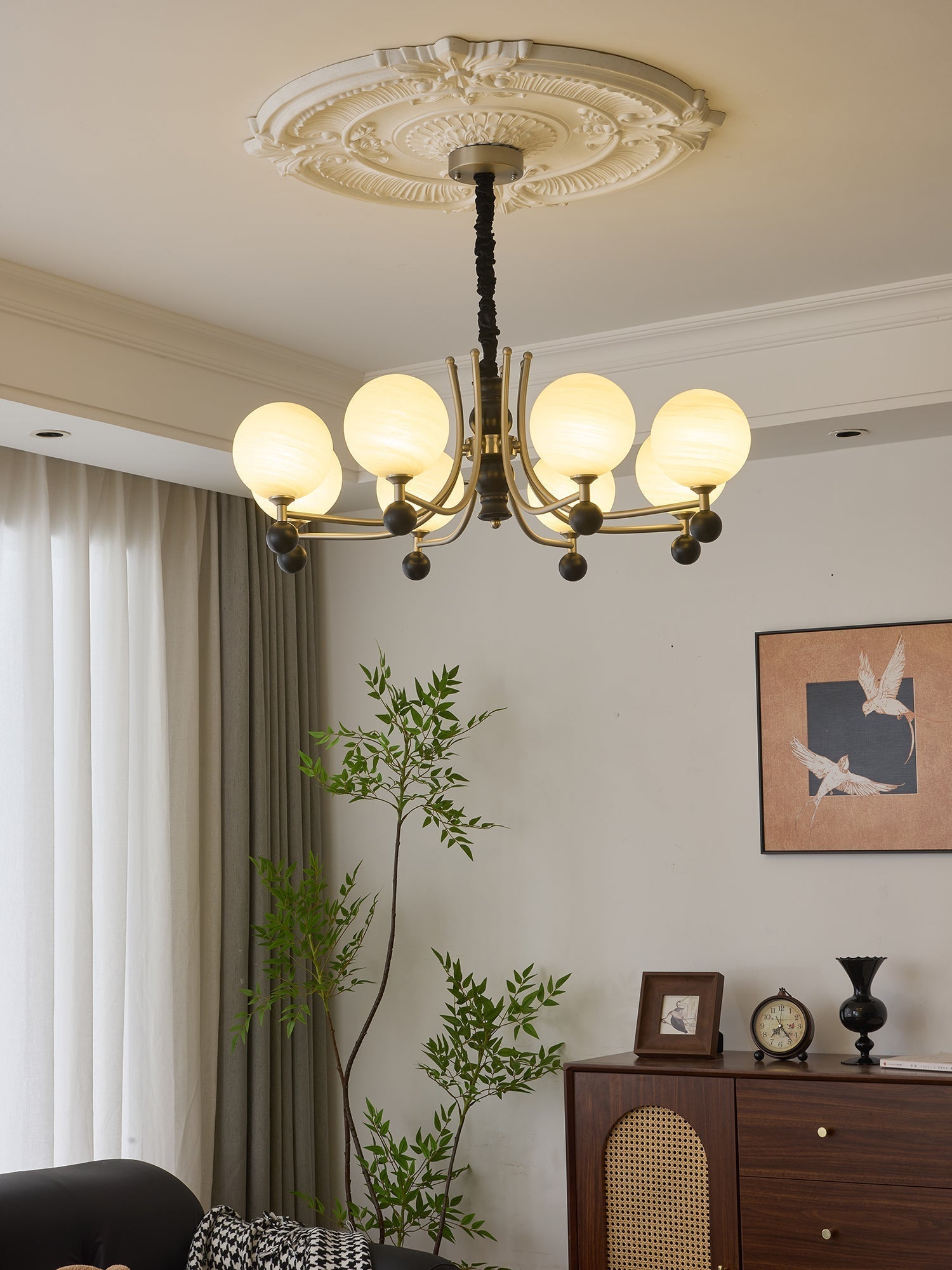 Serenus Sphere Chandelier - Lamp Outdoor