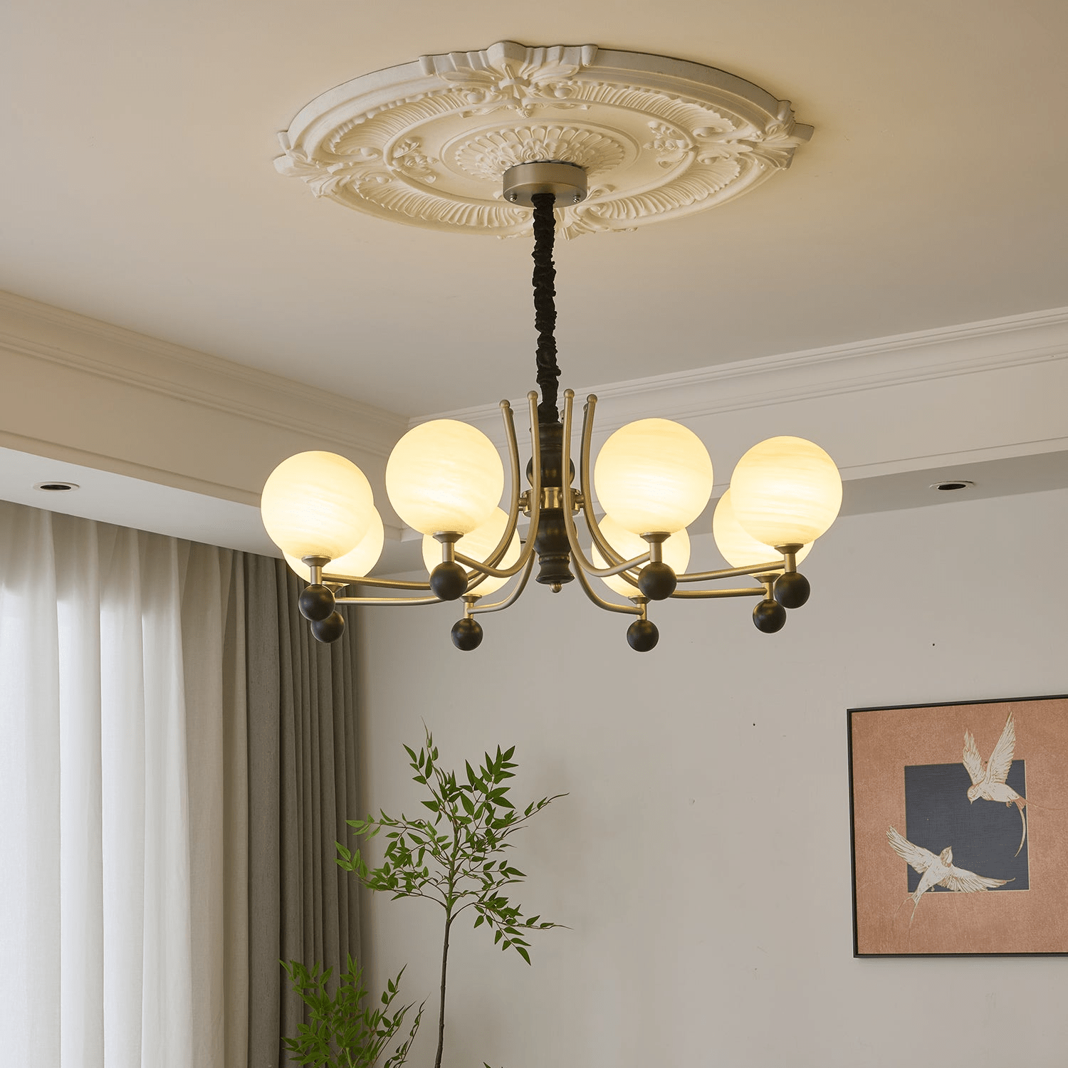 Serenus Sphere Chandelier - Lamp Outdoor
