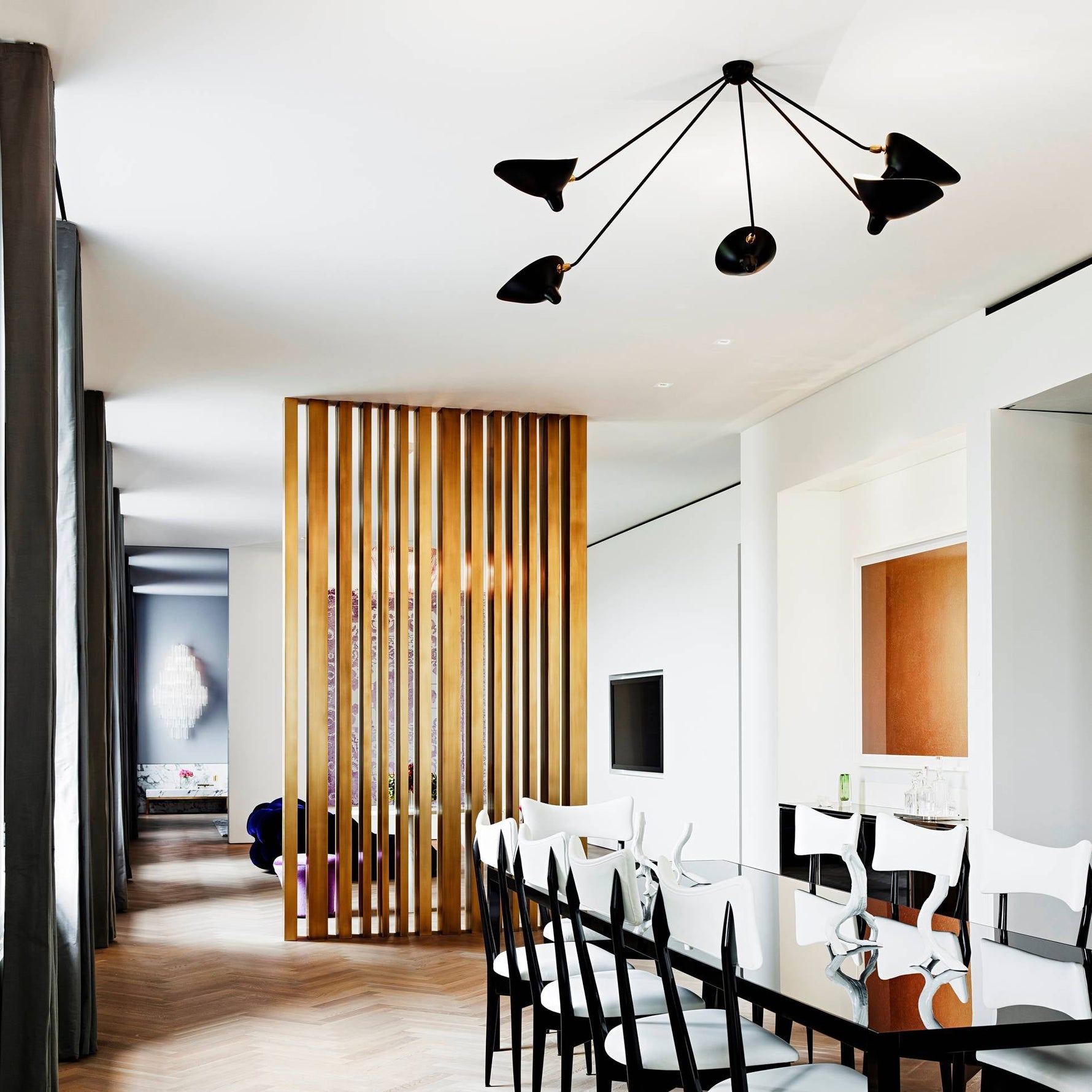 Serge Mouille Ceiling Lamp B - Lamp Outdoor