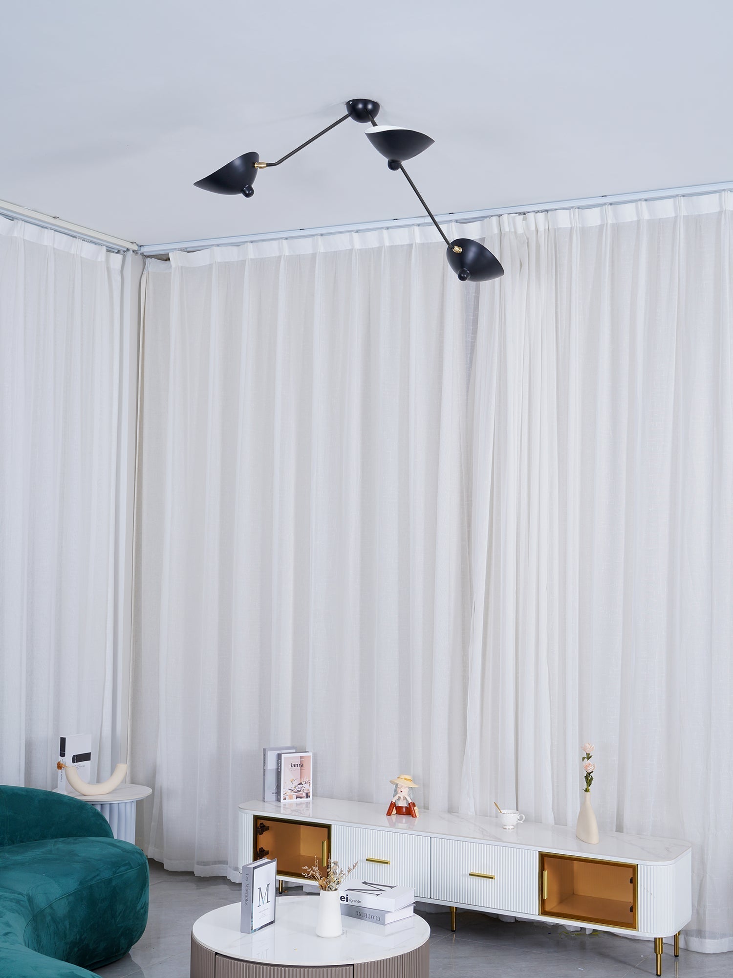Serge Mouille Ceiling Lamp B - Lamp Outdoor