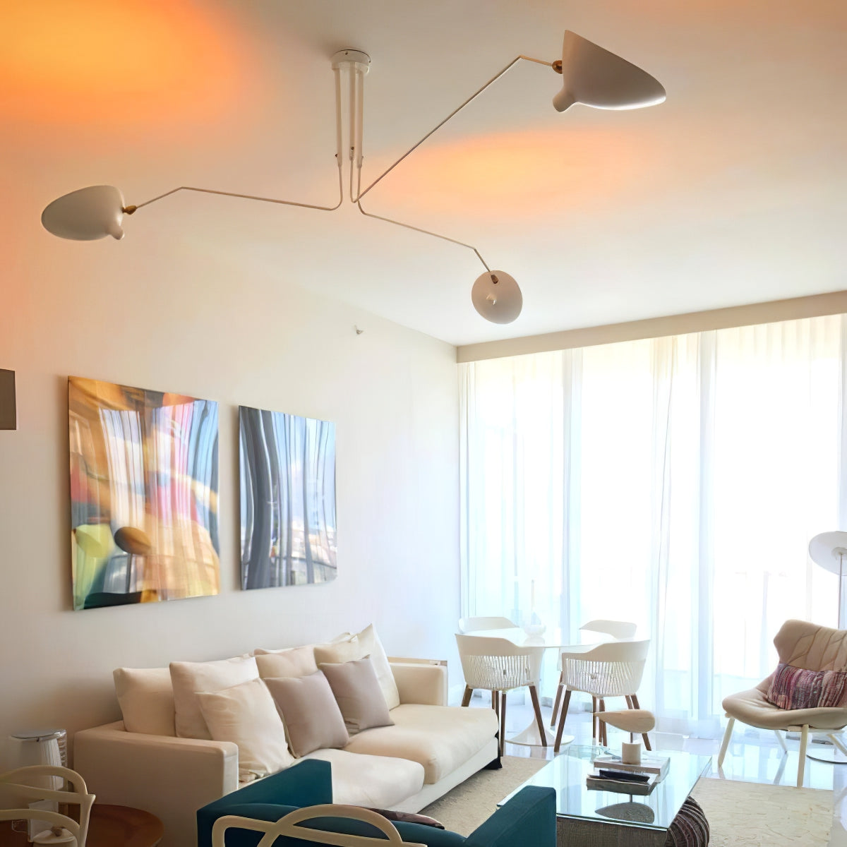 Model Contemporary Ceiling Light