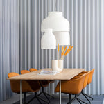 Lumina Silk Ribbed Pendant Light - Lamp Outdoor