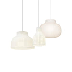 Lumina Silk Ribbed Pendant Light - Lamp Outdoor