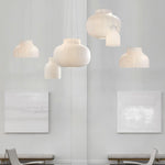 Lumina Silk Ribbed Pendant Light - Lamp Outdoor