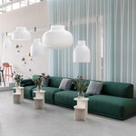 Lumina Silk Ribbed Pendant Light - Lamp Outdoor