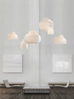 Lumina Silk Ribbed Pendant Light - Lamp Outdoor