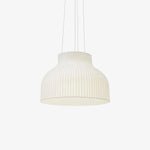 Lumina Silk Ribbed Pendant Light - Lamp Outdoor