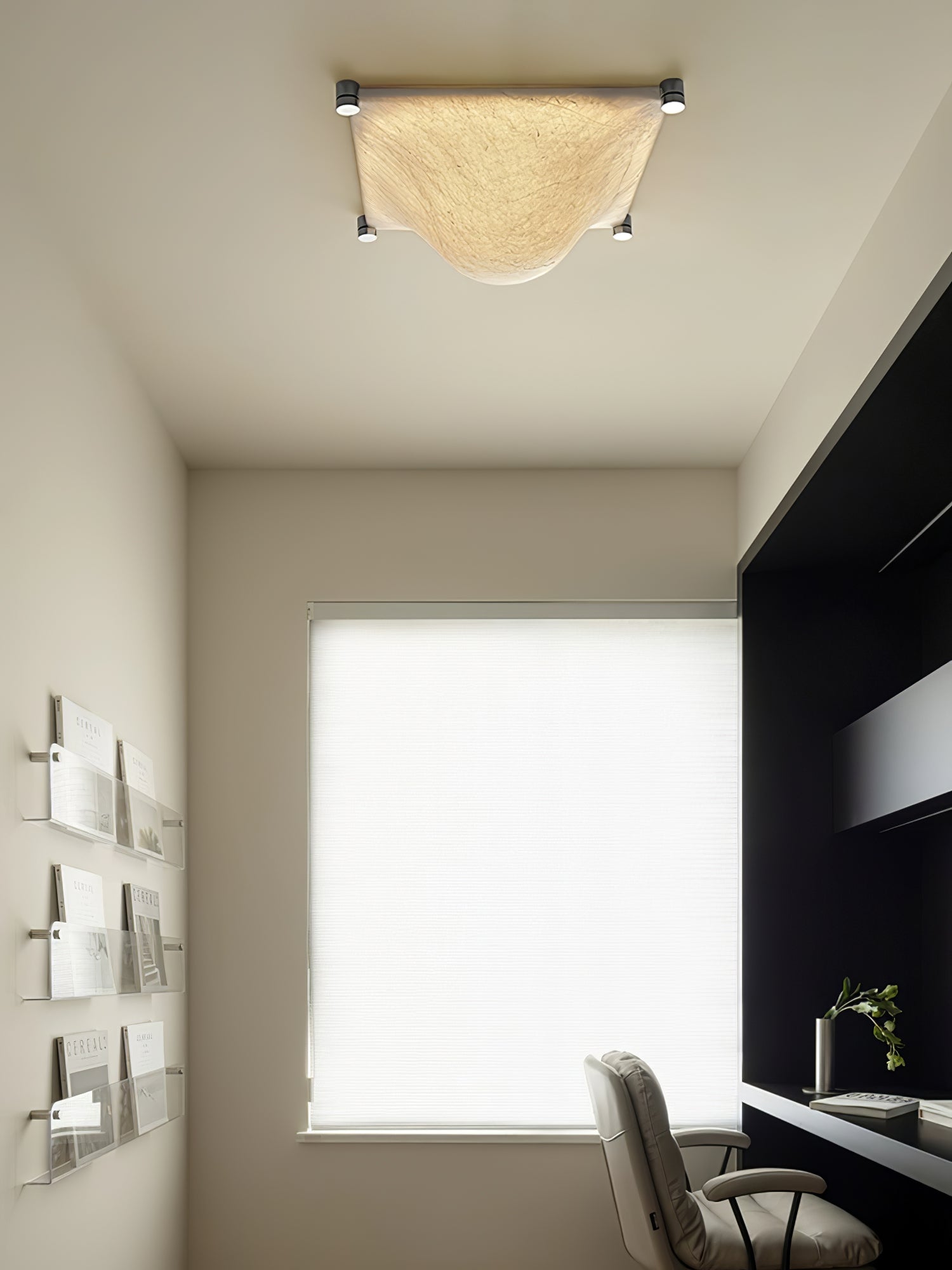 Panel Rustic Silk Wall Light - Lamp Outdoor