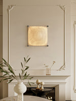 Panel Rustic Silk Wall Light - Lamp Outdoor