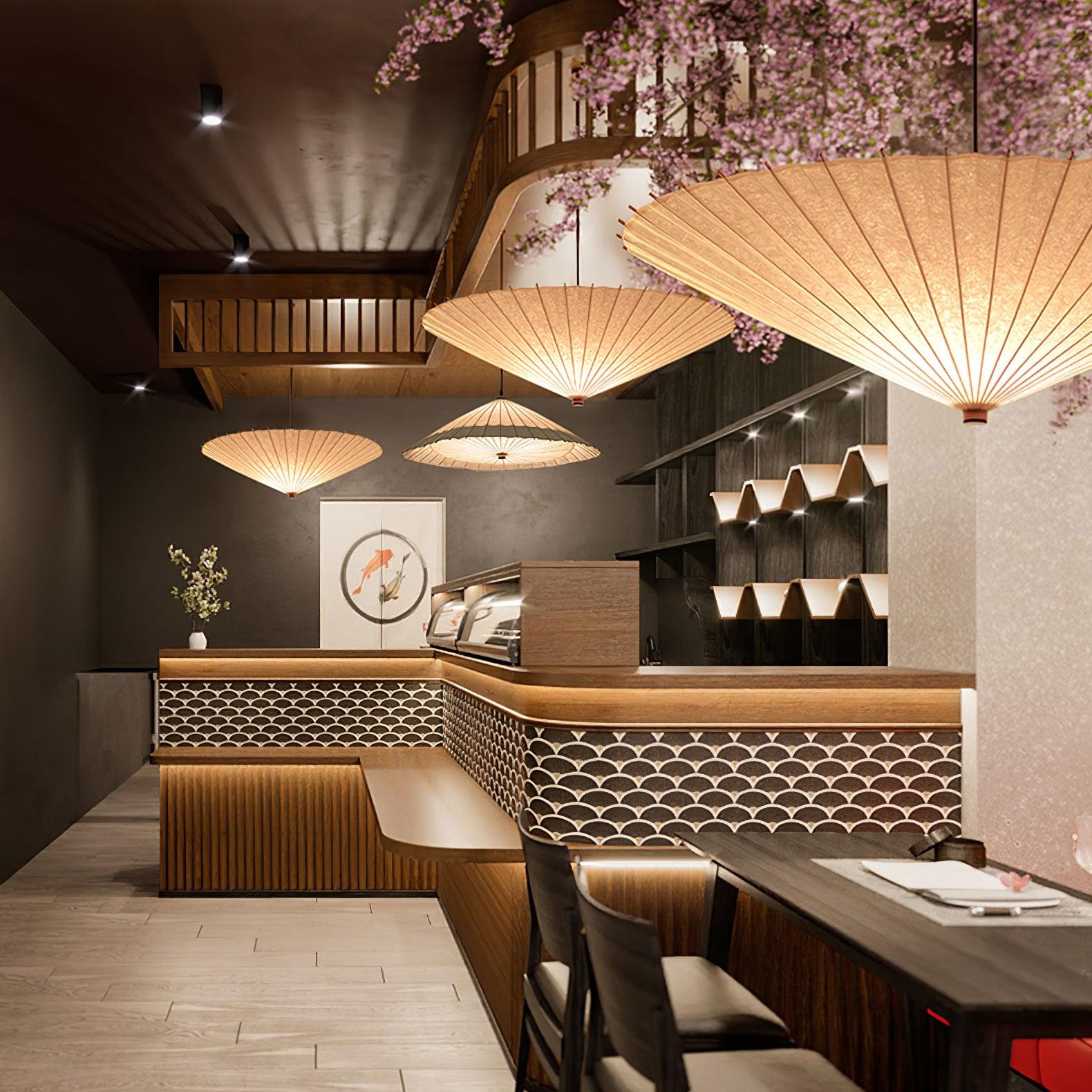 Shade Umbrella Pendant Lamp - Lamp Outdoor