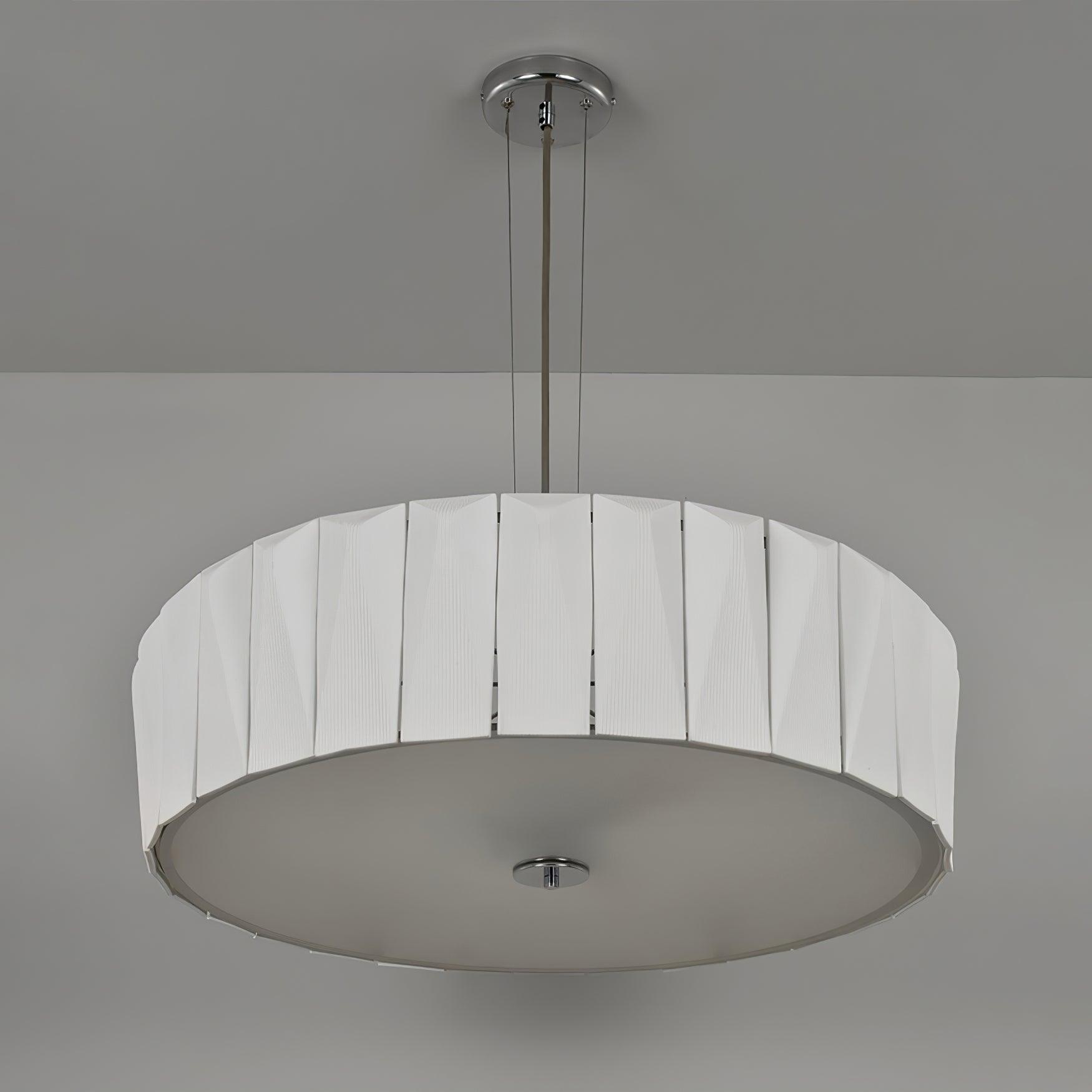 Vaeliora Ribbed Ceramic Pendant Light - Lamp Outdoor