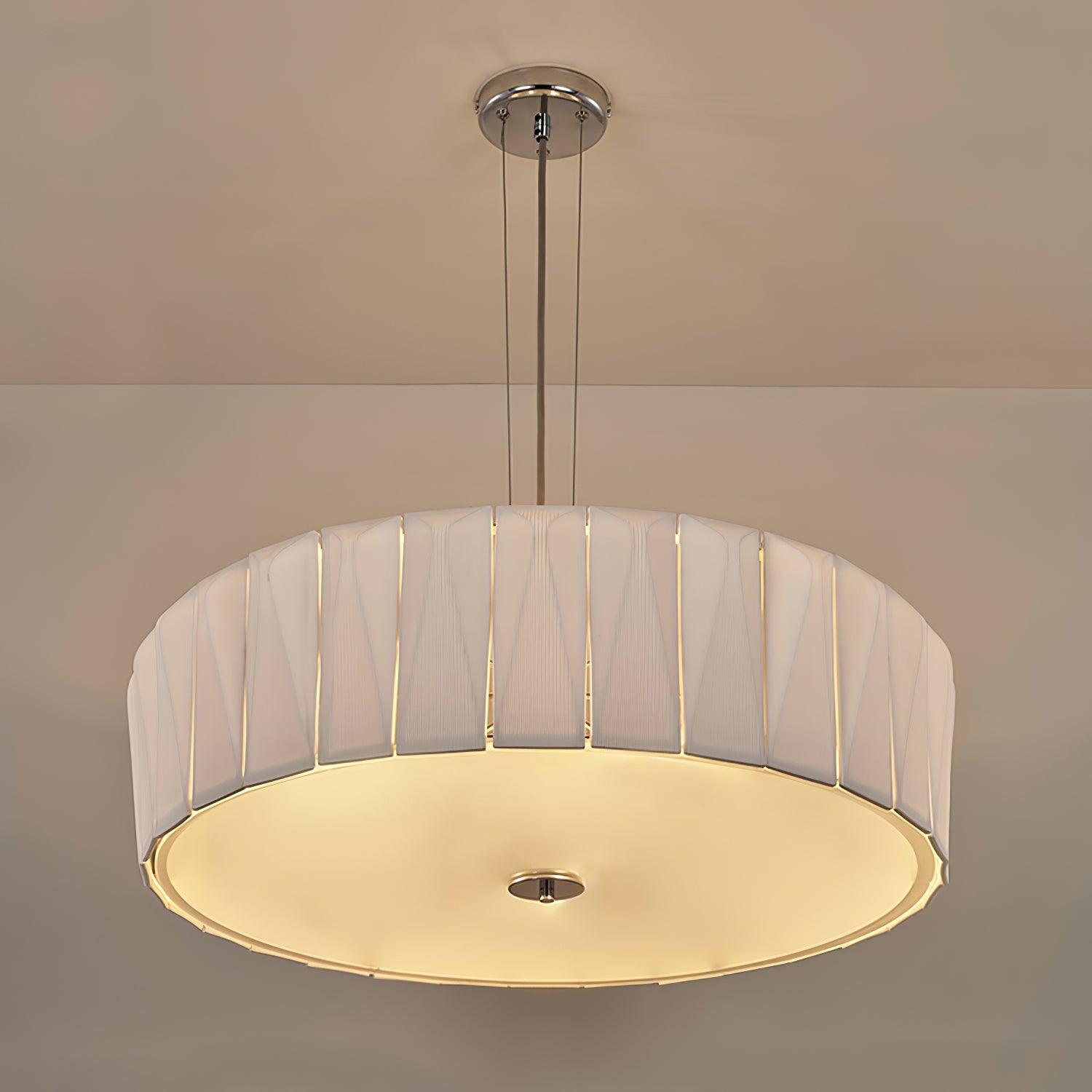 Vaeliora Ribbed Ceramic Pendant Light - Lamp Outdoor
