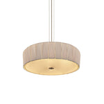 Vaeliora Ribbed Ceramic Pendant Light - Lamp Outdoor