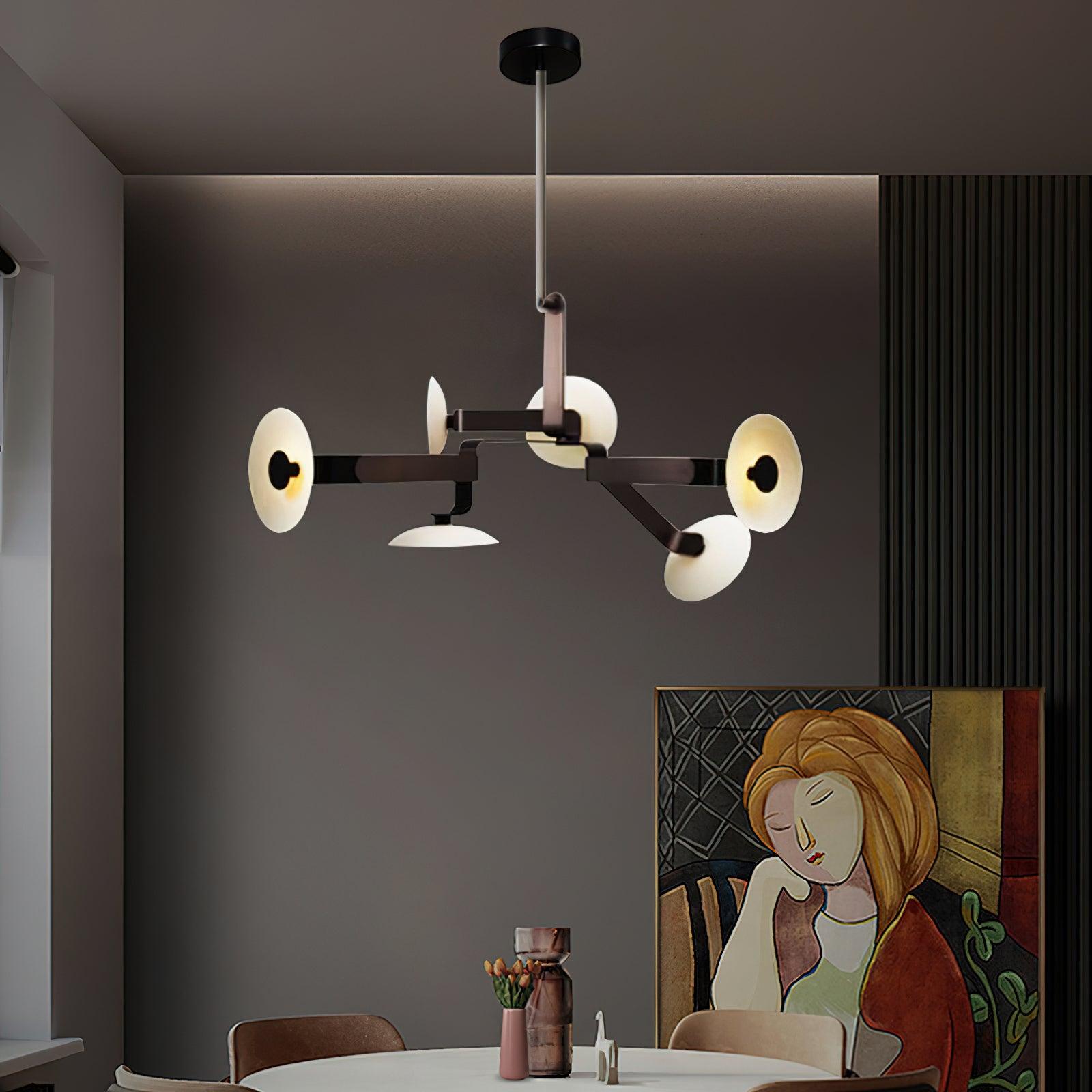 Samuel Vintage Metal Chandelier - Lamp Outdoor