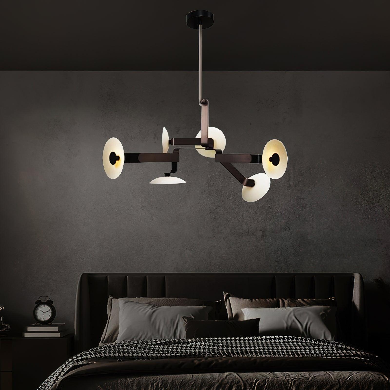 Samuel Vintage Metal Chandelier - Lamp Outdoor