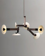 Samuel Vintage Metal Chandelier - Lamp Outdoor