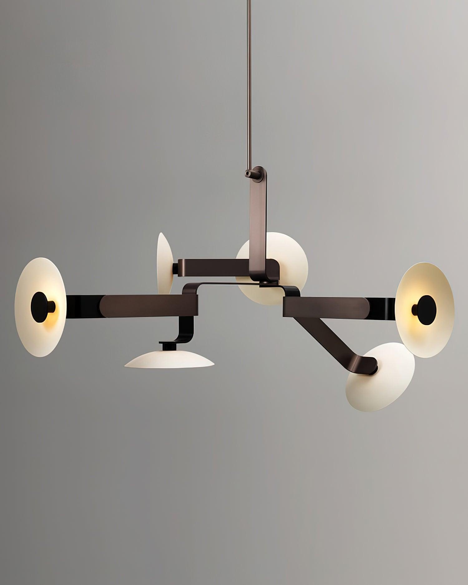 Samuel Vintage Metal Chandelier - Lamp Outdoor