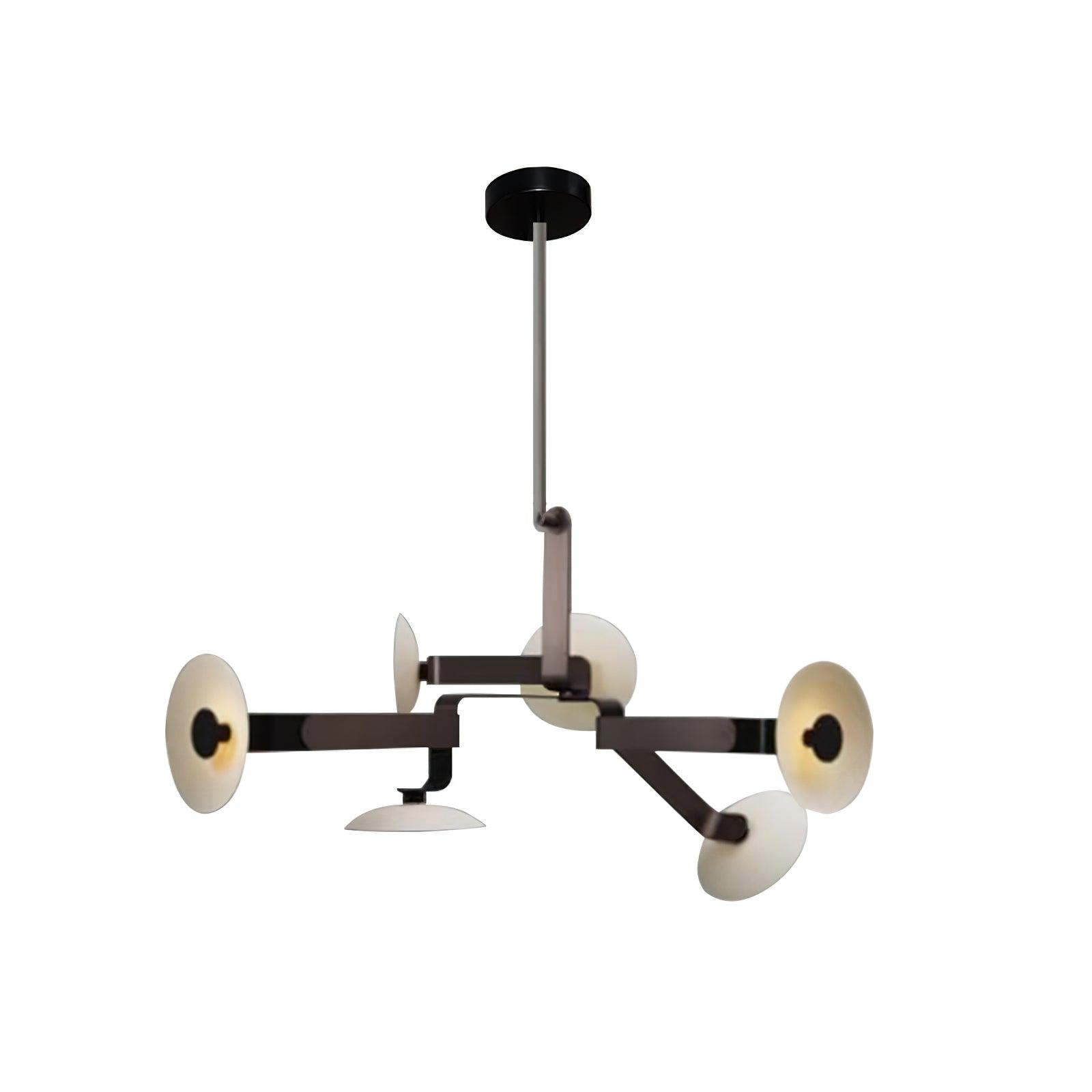 Samuel Vintage Metal Chandelier - Lamp Outdoor