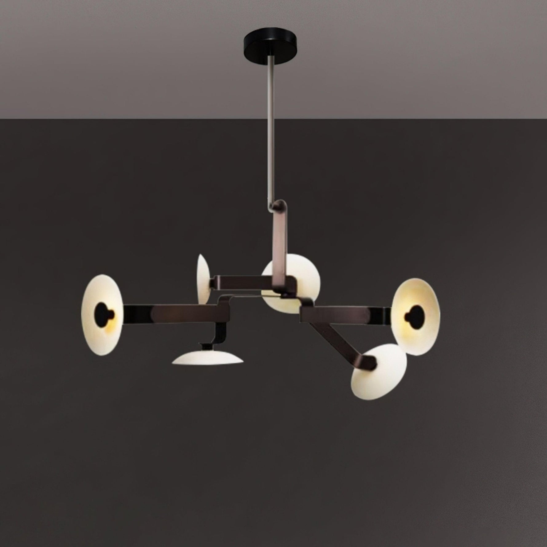 Samuel Vintage Metal Chandelier - Lamp Outdoor