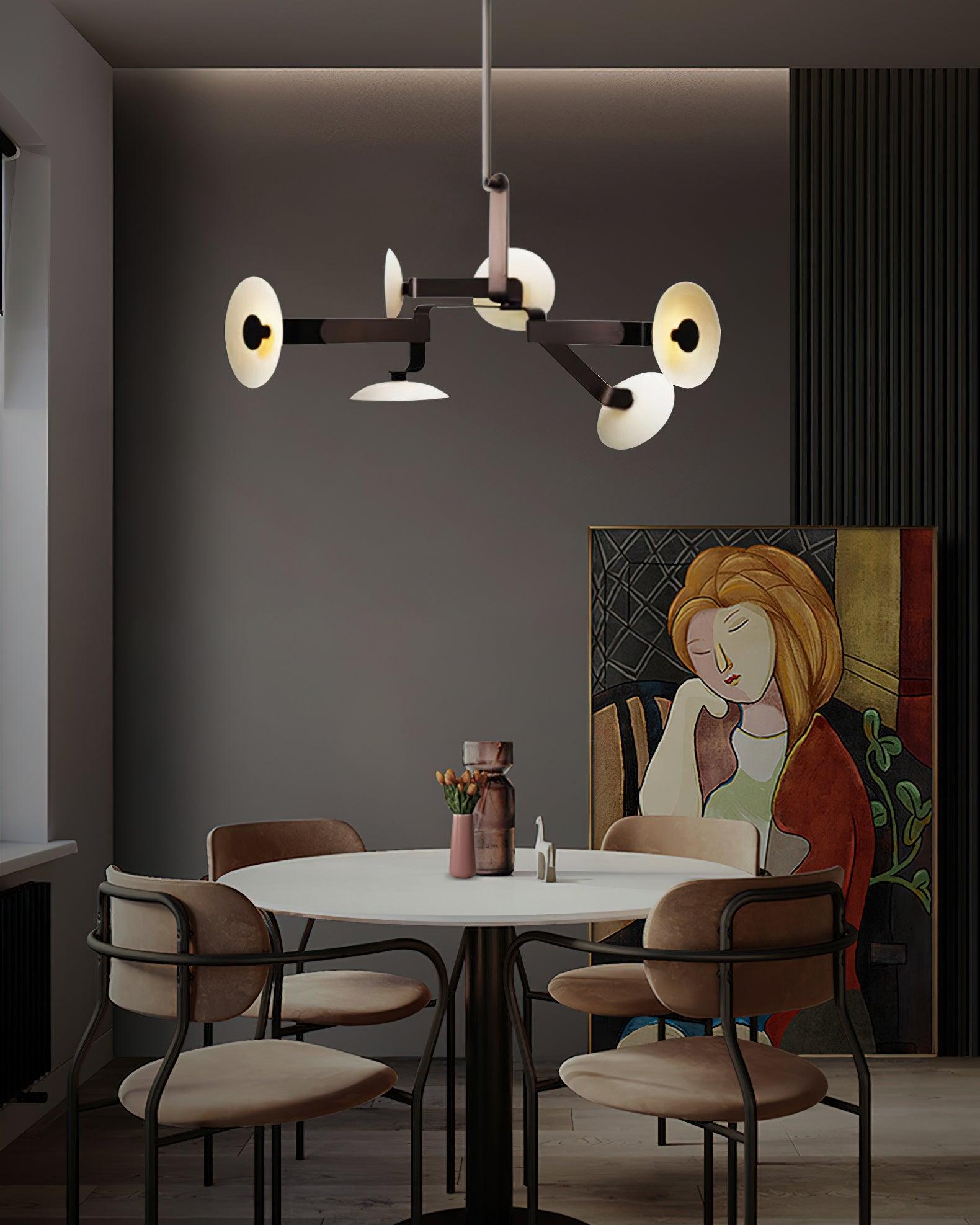 Samuel Vintage Metal Chandelier - Lamp Outdoor
